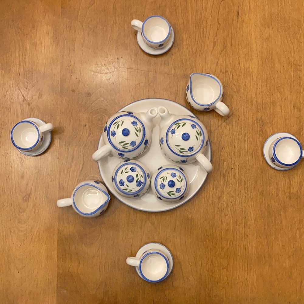Complete tea set for kids